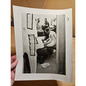 2 Vintage NASA Photos Alan Shepard & John Glenn Mercury Prog S-61-2735 S-61-2738